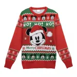 Свитер Cerda Group Christmas mickey, красный - фото