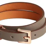 Металлический браслет Women's HERMES, коричневый - фото 5