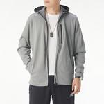 Куртка мужская Medium Heather Grey Adidas, серый - фото 6