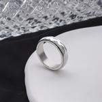 MAGICPOLE Титановые стальные кольца Unisex Silver/Black - фото 4