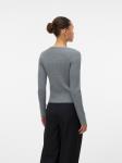 Свитер VERO MODA VMSilje, mottled grey - фото 4