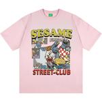 Футболка унисекс Sesame Street, голубой - фото 10