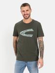 Футболка Camel Active, цвет Olive/Dark Green - фото 2