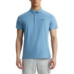 Футболка поло мужская JACK WOLFSKIN, Натуральный синий - фото 4