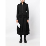 Толстовка на молнии с полосками Yohji Yamamoto, черный - фото 2