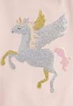 Топ Lindex UNICORN SEQUINS, Light Pink/Pink - фото 6