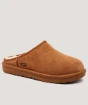 Кожаные сандалии-мюли Ugg, бежевый - фото