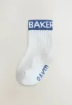 Носки Baker By Ted Baker, White With Tonal Cuff - фото 4