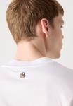 Футболка с принтом TEE OPEN BOSS, белый - фото 8