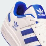 Кроссовки Forum Low CL Adidas, цвет Core White/Royal Blue/Core White - фото 9