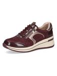 Caprice Кожаные кроссовки в Бордо - фото 2