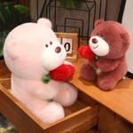 Милый и игривый плюшевый мишка Chocolate Bear Mise, розовый - фото 5