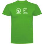 Футболка Kruskis Problem Solution Smash, зеленый - фото