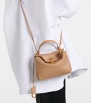 Кожаная мини-сумка Rodeo Balenciaga, Latte - фото 6