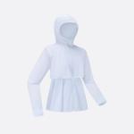 Голубая унисекс ветровка Quechua HELIUM MH500 - фото 3