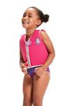 Младенцы учатся плавать в спасательном жилете Speedo, розовый - фото