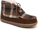 Minnetonka Women's Torrey, Chocolate Plaid Combo - фото