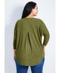 Женская туника Kym Rib Hacci AVENUE, Moss - фото 2