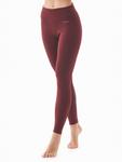 Узкие леггинсы Organication, бордовый - фото 6