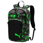 PUMA Рюкзак Fabric Backpack мужской черный и зеленый - фото 2