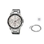 CASIO Часы Men White Watch, White - фото
