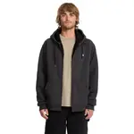 Флис Volcom Single Stone Lined full zip, черный - фото