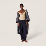 Шерстяные брюки MIU MIU, синий - фото 2