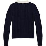 Детский свитер Polo Ralph Lauren, синий - фото 3