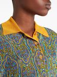 ETRO рубашка поло с принтом, оранжевый - фото 5
