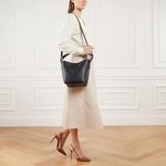 Сумка ведро witley md bk средний Lauren Ralph Lauren, черный - фото 3