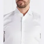Рубашка узкого кроя h-hank-spread-dc-214 Boss, белый - фото 3