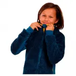 Флис Kilpi Norka full zip, синий - фото 3