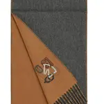 HERMES Кашемировый шарф из кожи, Brown - фото 7