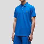 Футболка поло мужская синяя Moose Knuckles - фото 5