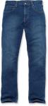 Брюки Carhartt Rugged Flex Relaxed Straight Jeans, синий - фото