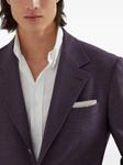 Однобортный блейзер Brunello Cucinelli, фиолетовый - фото 6