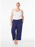 Брюки свободного кроя Zizzi MALISA, синий - фото 5