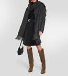 Джинсовая юбка миди MARANT ETOILE, черный - фото 2