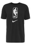 Футболка Nike NBA DRY TEE, цвет Black/White - фото 5