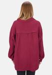 Блуза Seasons of April SASHA MUSSELIN OVERSIZED, Bordeaux - фото 2