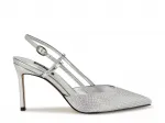 Nine West Rumer Pump, серебристый металлик - фото 3
