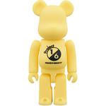 BE@RBRICK RUBBER COATING Yellow Hang Tag Box 100% 7cm - фото