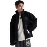 Куртка Mitchell & Ness Branded Sherpa Fleece Jacket 'Black', черный - фото 2