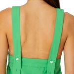 Джинсовое платье-миди зеленого цвета KERRI ROSENTHAL - фото 4