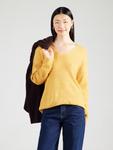 Свитер VERO MODA VMCREWLEFILE, Mustard - фото 2