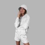 Белые шорты тай-дай Blvck - фото