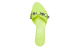 Шлепанцы женские Balenciaga Arena, зеленый - фото 3