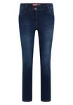 Узкие джинсы CECIL, темно-синий - фото