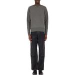 Хлопковый свитшот Maison Margiela, темно-серый - фото 3