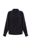 Блузка на пуговицах SLIT  adL, темно-синий - фото 7